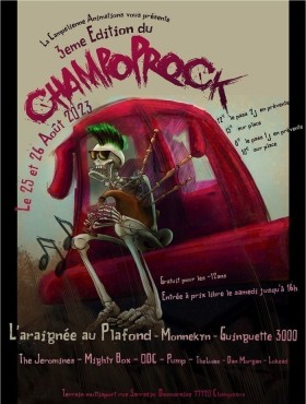 Affiche Champoprock 2023