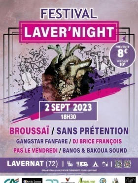 Affiche Laver'Night 2023