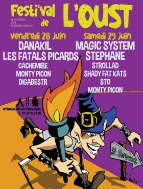 Affiche Festi'Val De L'Oust 2024