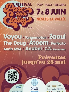 Affiche Festival Le Parc Aux Etoiles 2024