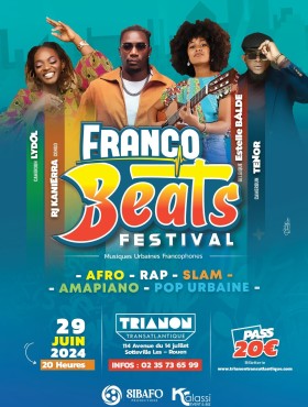 Affiche Franco Beats Festival 2024