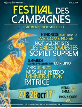 Affiche Festival Des Campagnes 2017
