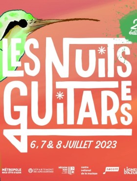 Affiche Les Nuits Guitares 2023