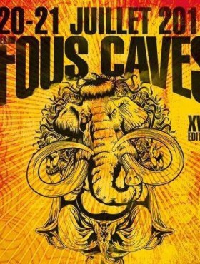 Affiche Les Fous Cavés 2018