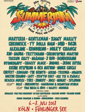 Affiche Summer Jam 2018