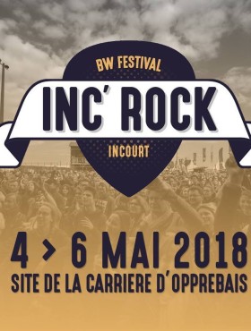 Affiche Inc'rock Bw Festival 2018