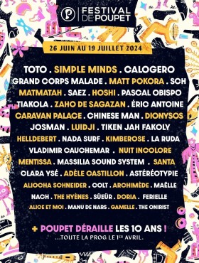 Affiche Festival De Poupet 2023