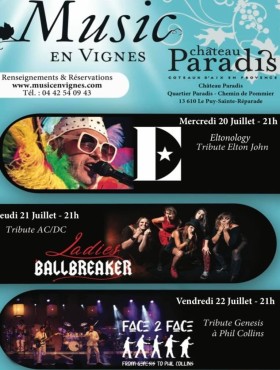 Affiche Festival Music En Vignes 2018