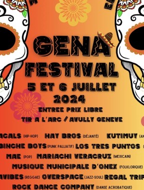 Affiche Gena Festival Open Air 2018
