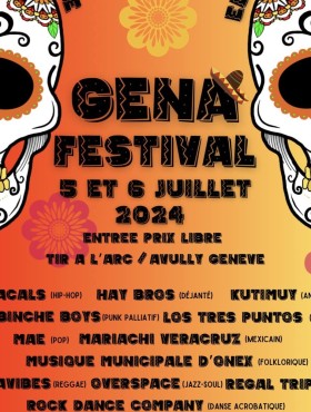 Affiche Gena Festival Open Air 2018