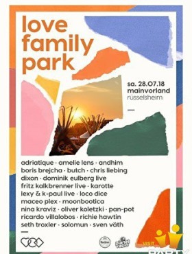 Affiche Love Family Park 2018