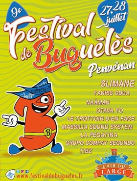 Affiche Festival L'air Du Large De Buguélès 2018