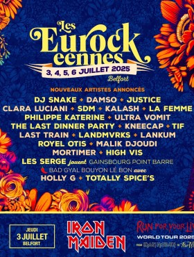 Affiche Eurockéennes 2023