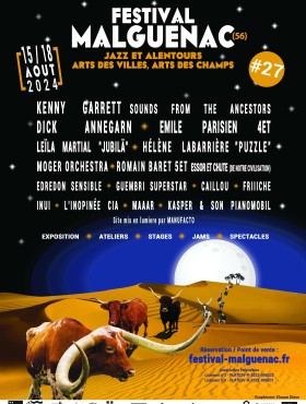 Affiche Festival De Malguénac Jazz & Alentours 2023