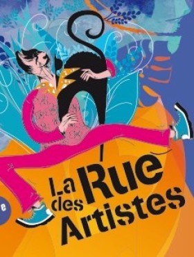 Affiche Festival La Rue Des Artistes 2023