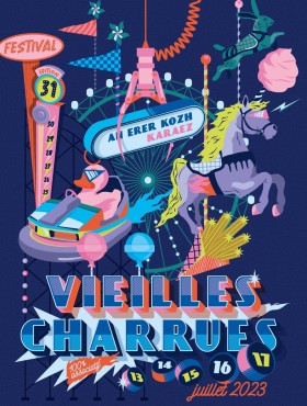 Affiche Les Vieilles Charrues 2023