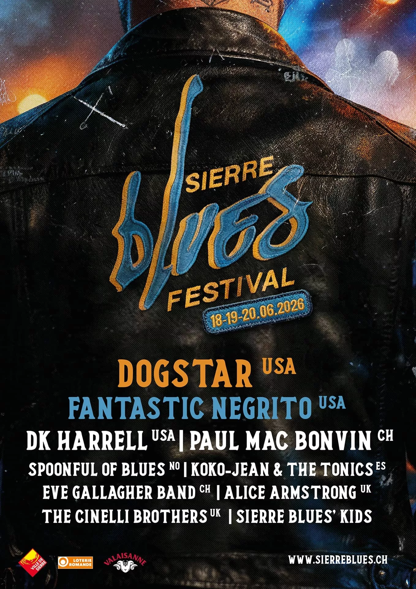 Affiche de Sierre Blues Festival