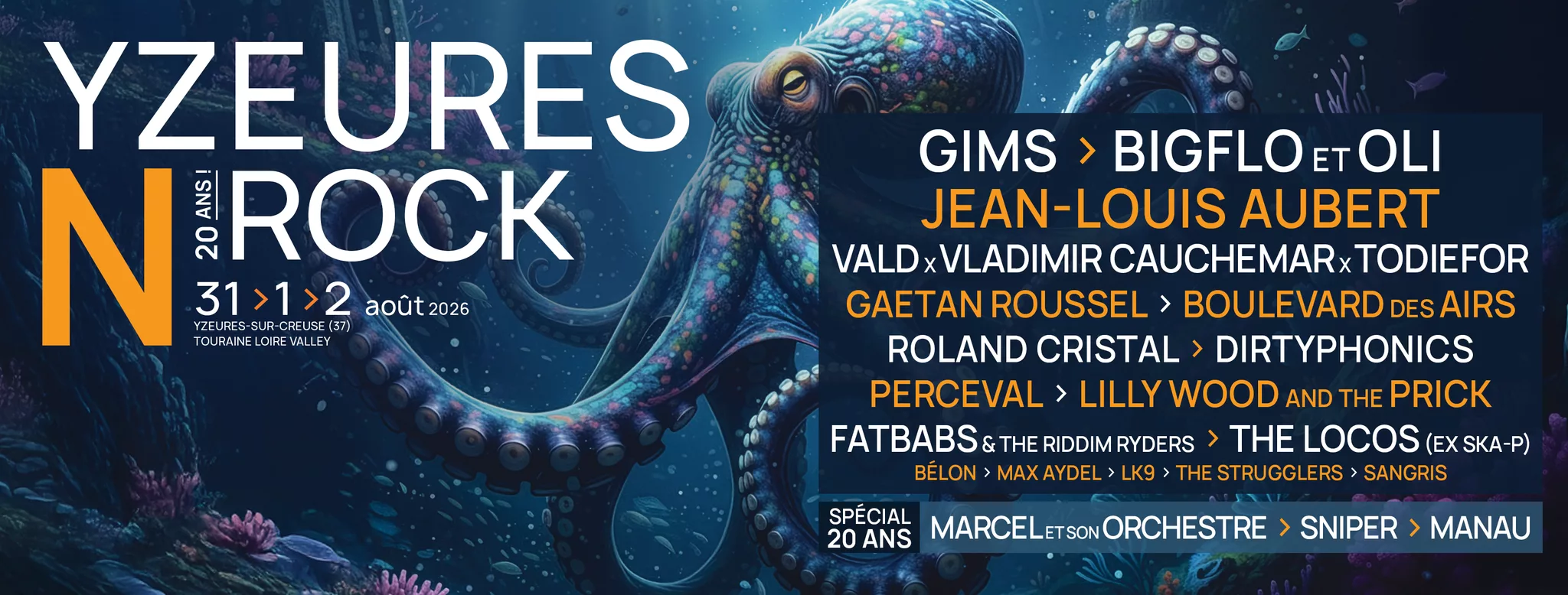 Affiche de Yzeures'n'Rock