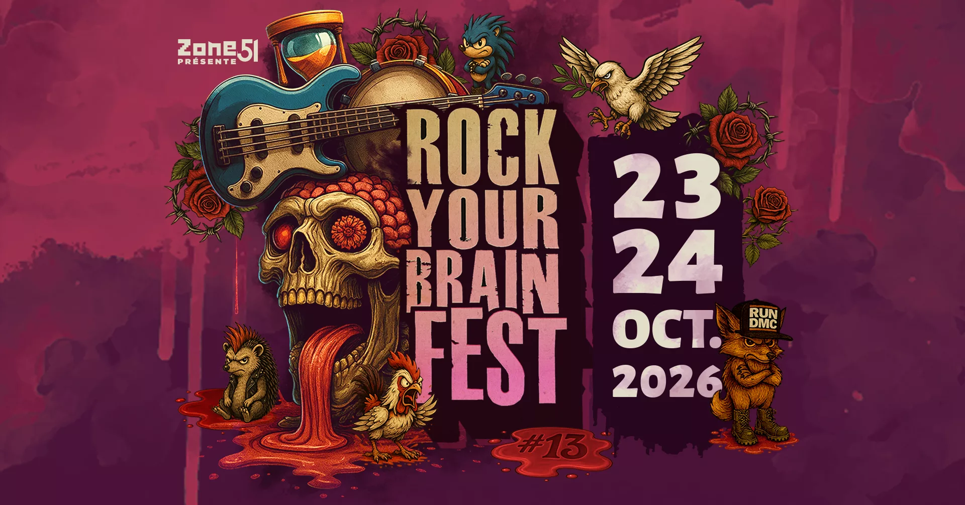 Affiche de Rock Your Brain Fest