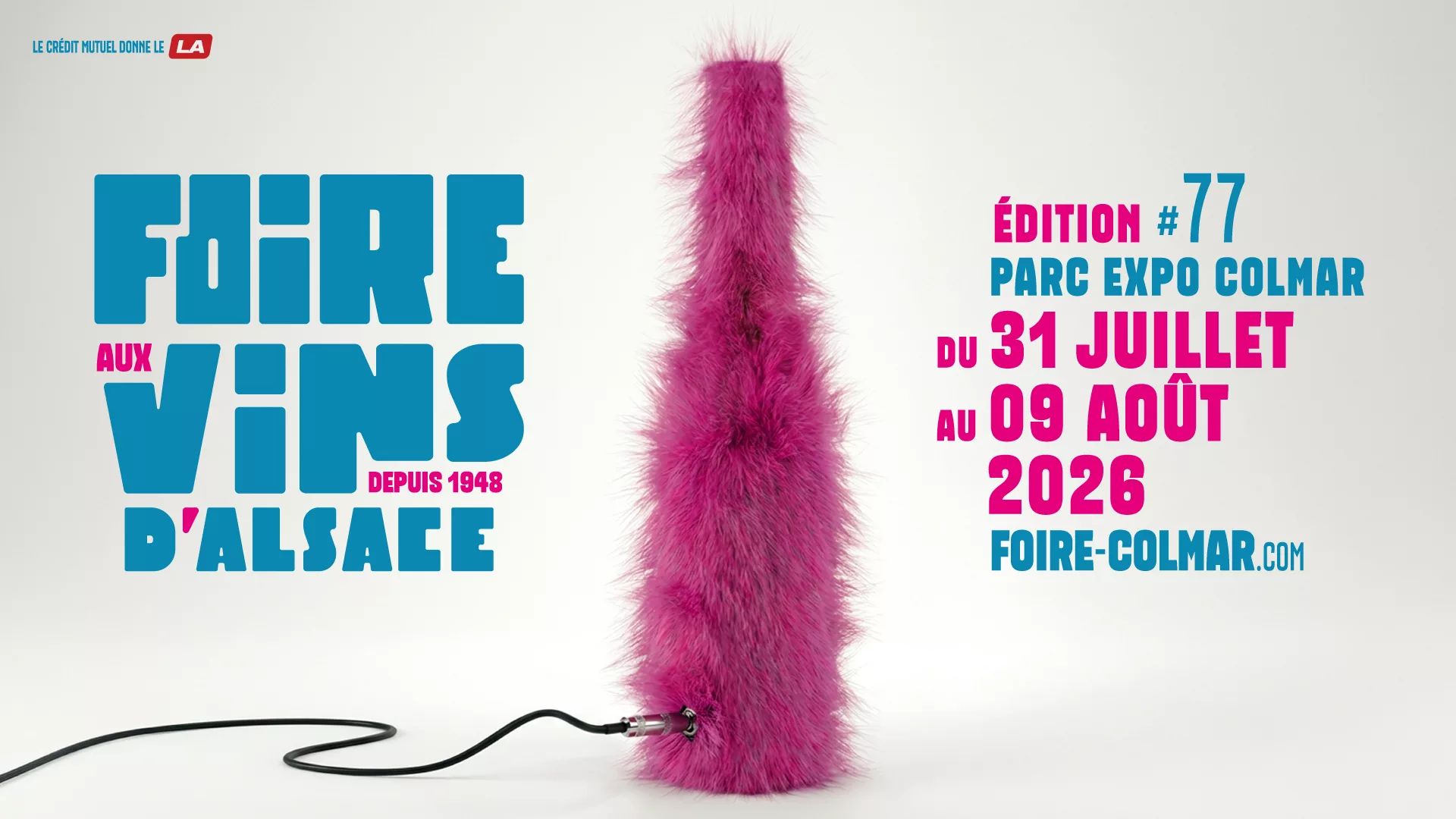 Affiche de Foire aux Vins d’Alsace