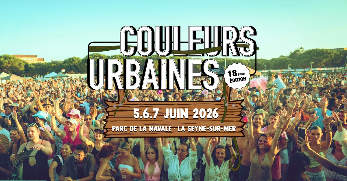 Affiche de Festival Couleurs Urbaines