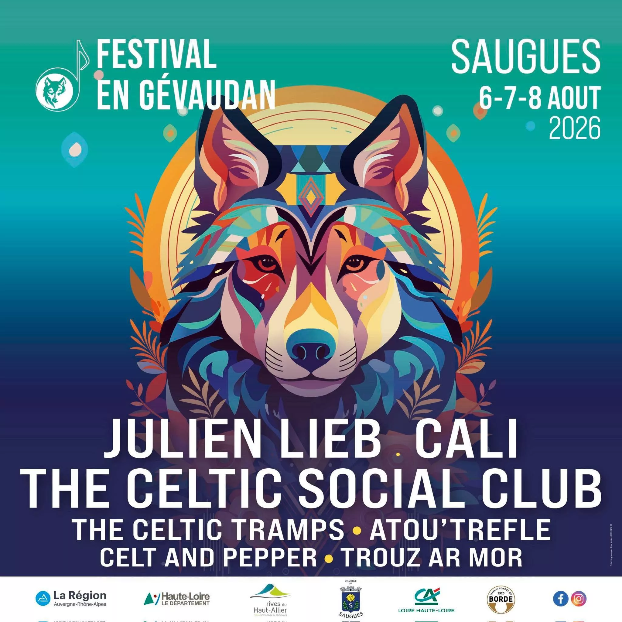 Affiche de Festival en Gévaudan