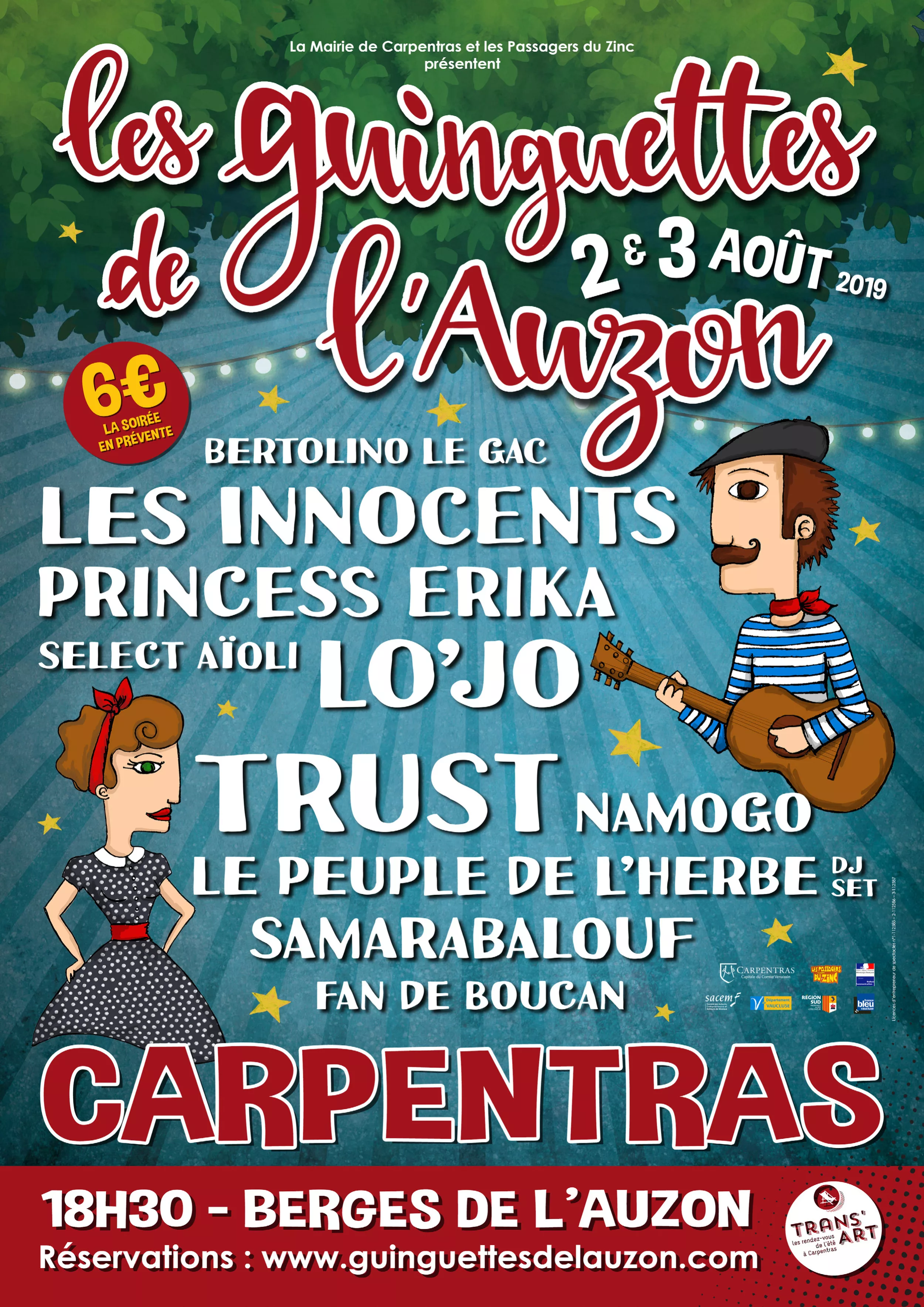 Affiche de Les Guinguettes de l'Auzon