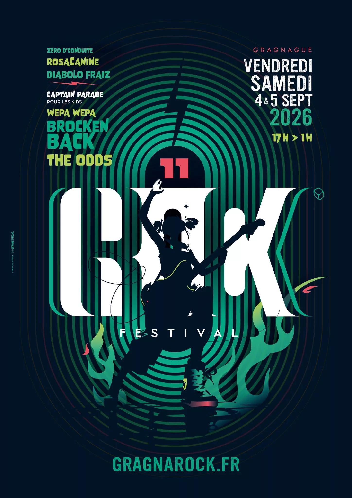 Affiche de GragnaRock Festival