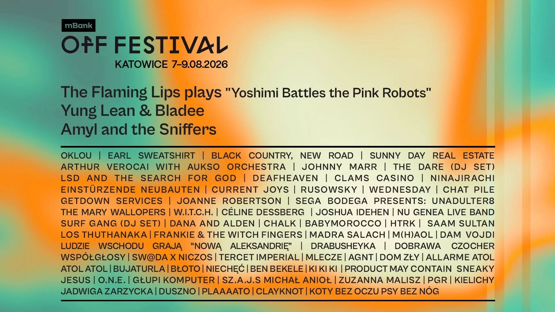 Affiche de OFF Festival Katowice