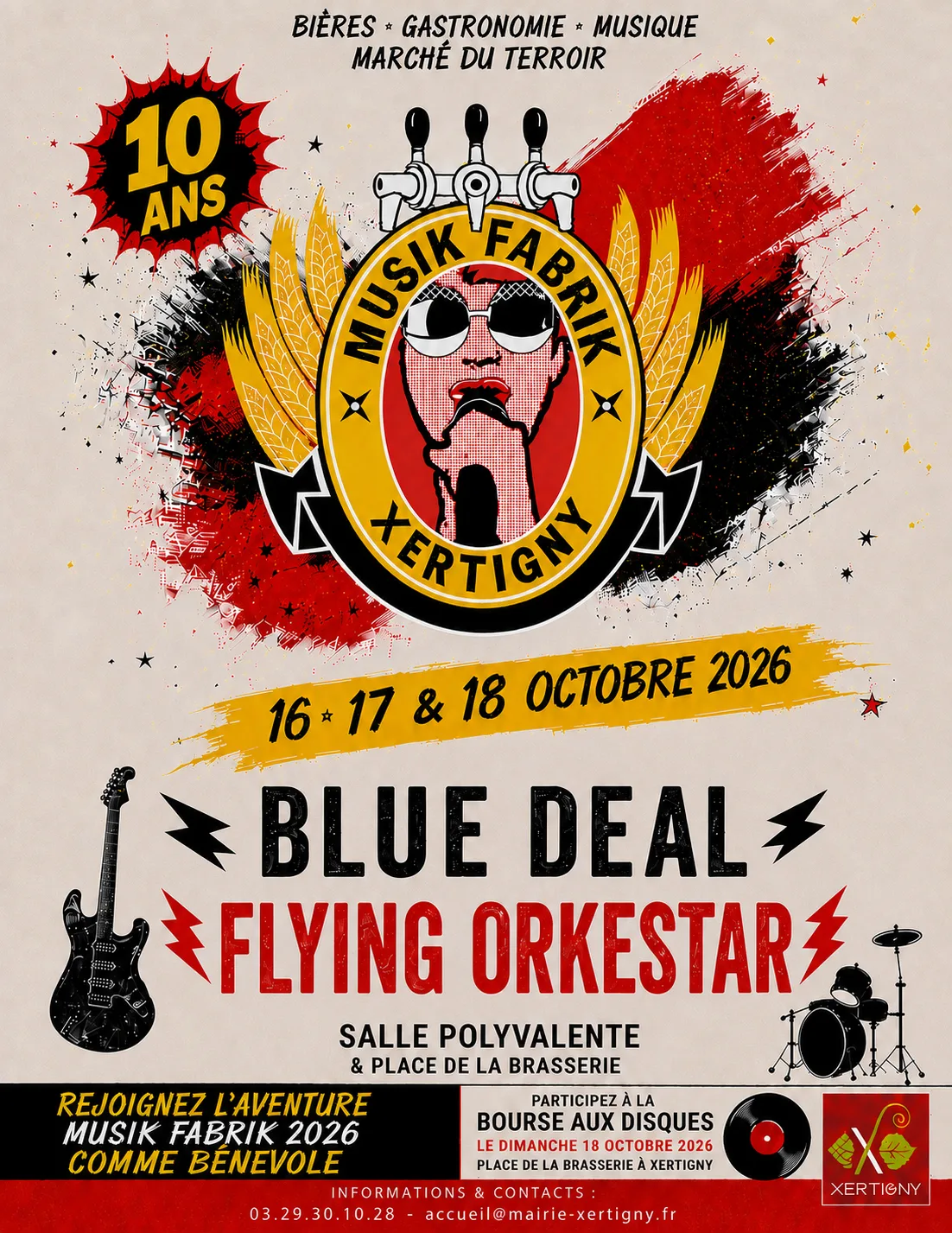 Affiche de MUSIK FABRIK XERPILS FESTIVAL