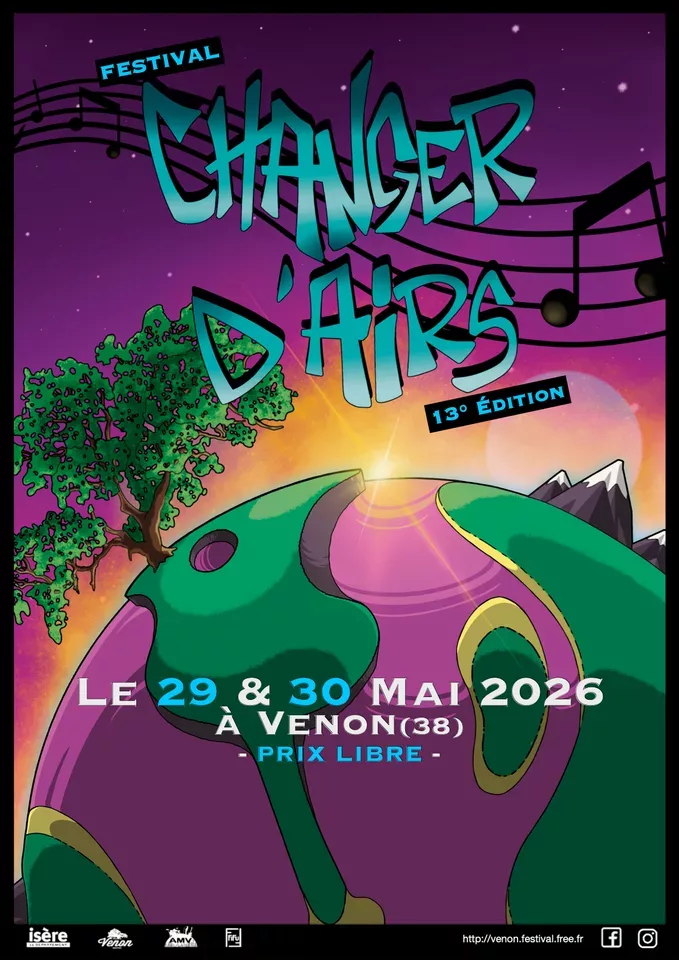 Affiche de Festival Changer D'airs