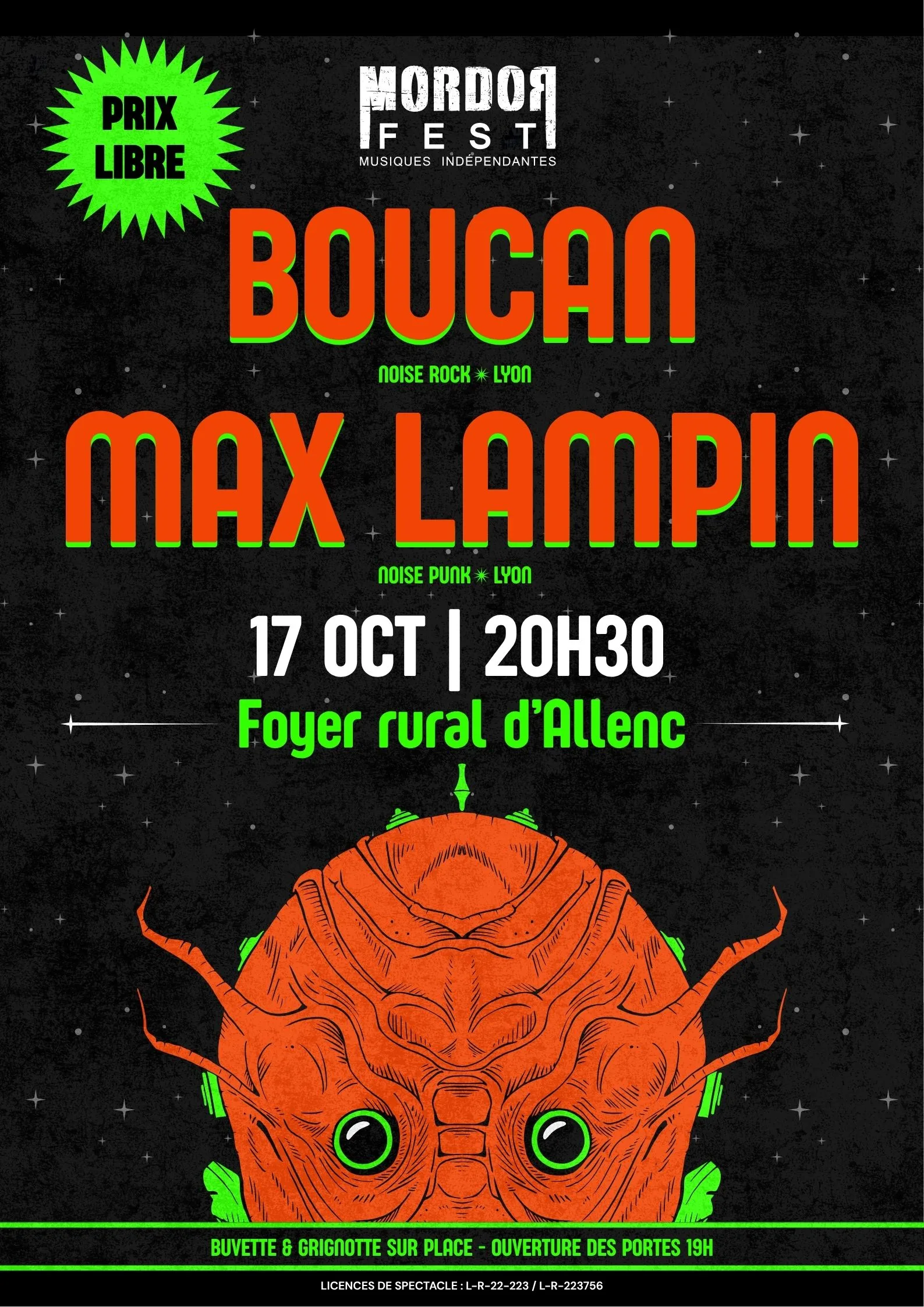 Affiche de Mordorfest
