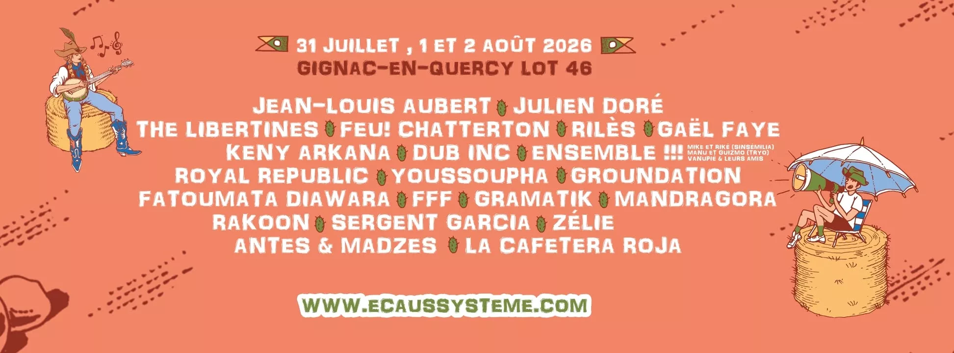 Affiche de Festival Ecaussysteme