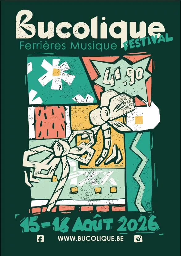 Affiche de Bucolique Ferrières Musique Festival