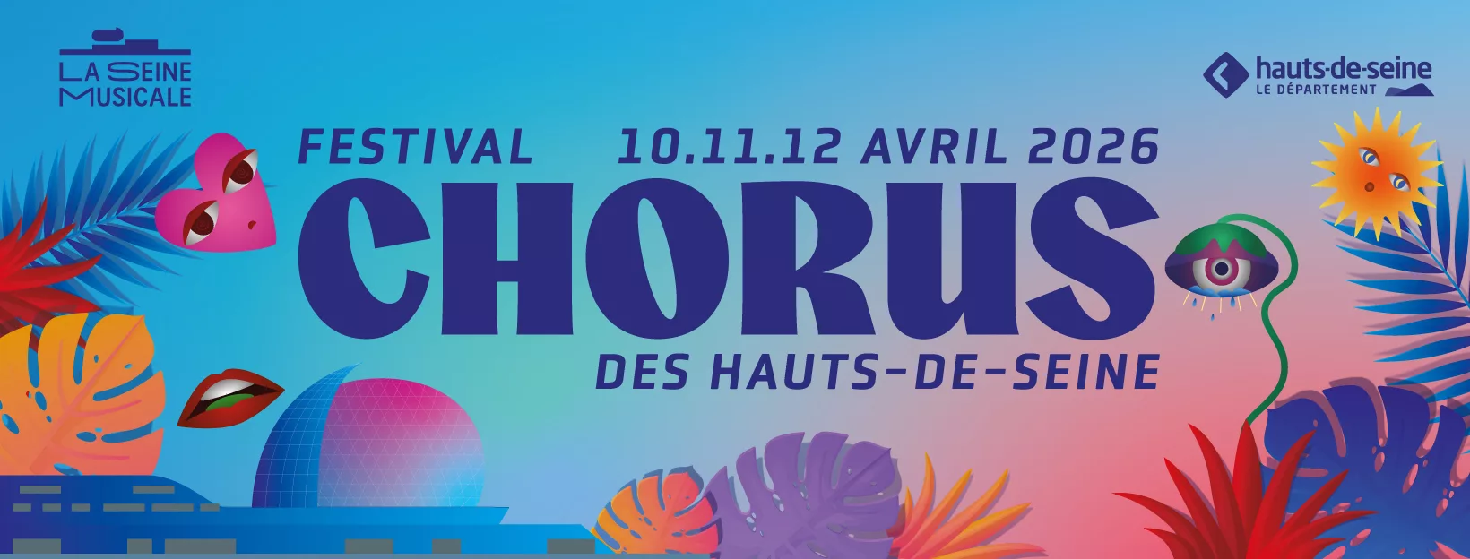 Affiche de Festival Chorus des Hauts-de-Seine
