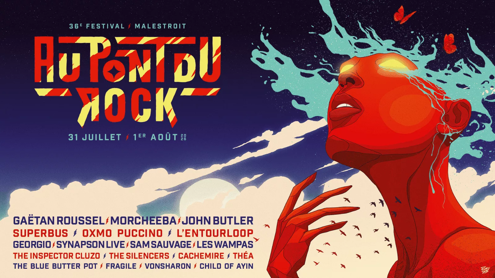 Affiche de Festival Au Pont Du Rock