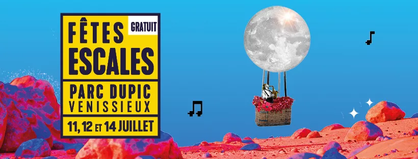 Affiche de Festival Fêtes Escales