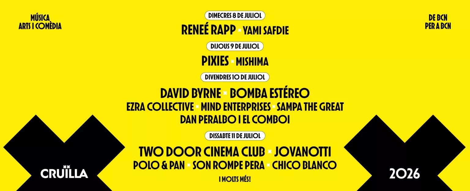 Affiche de Festival Cruïlla