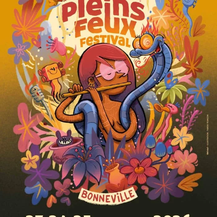 Affiche de Pleins Feux Festival