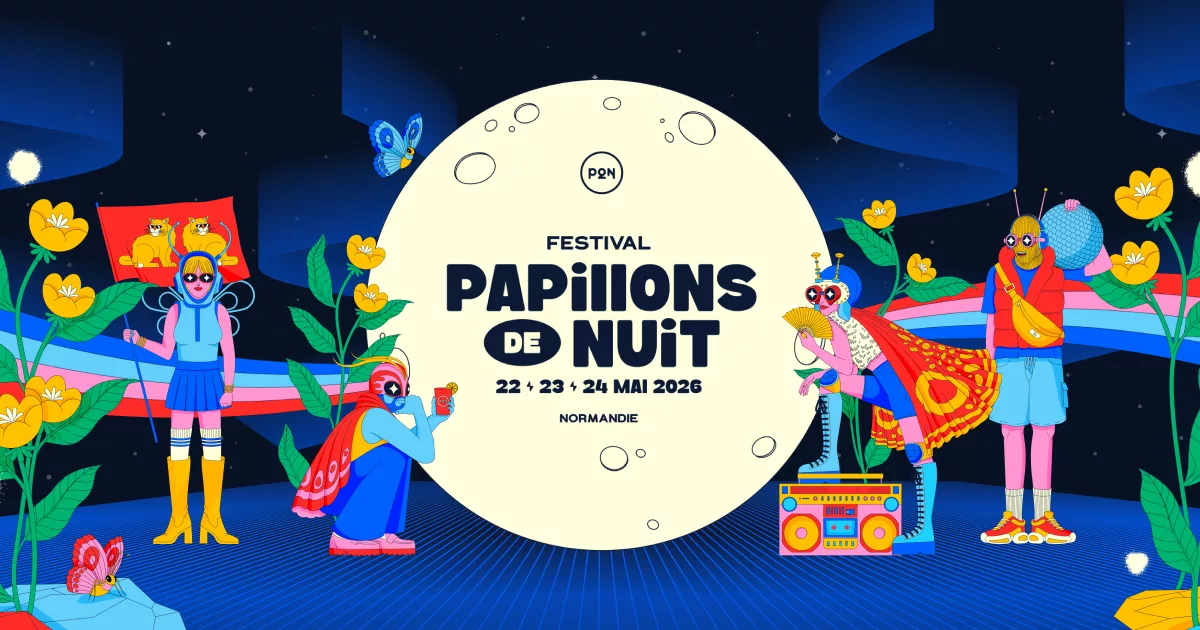 Affiche de Festival Papillons de Nuit