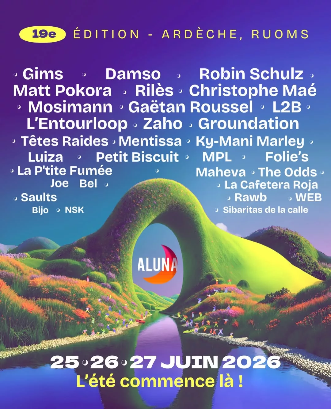 Affiche de Aluna Festival