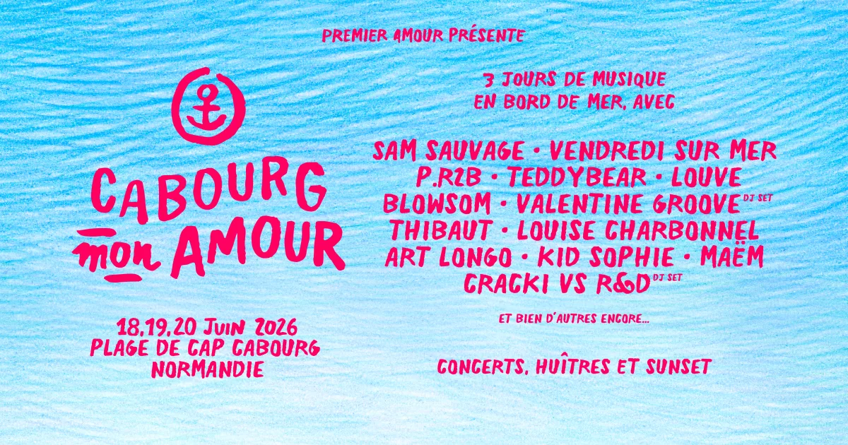 Affiche de Cabourg Mon Amour