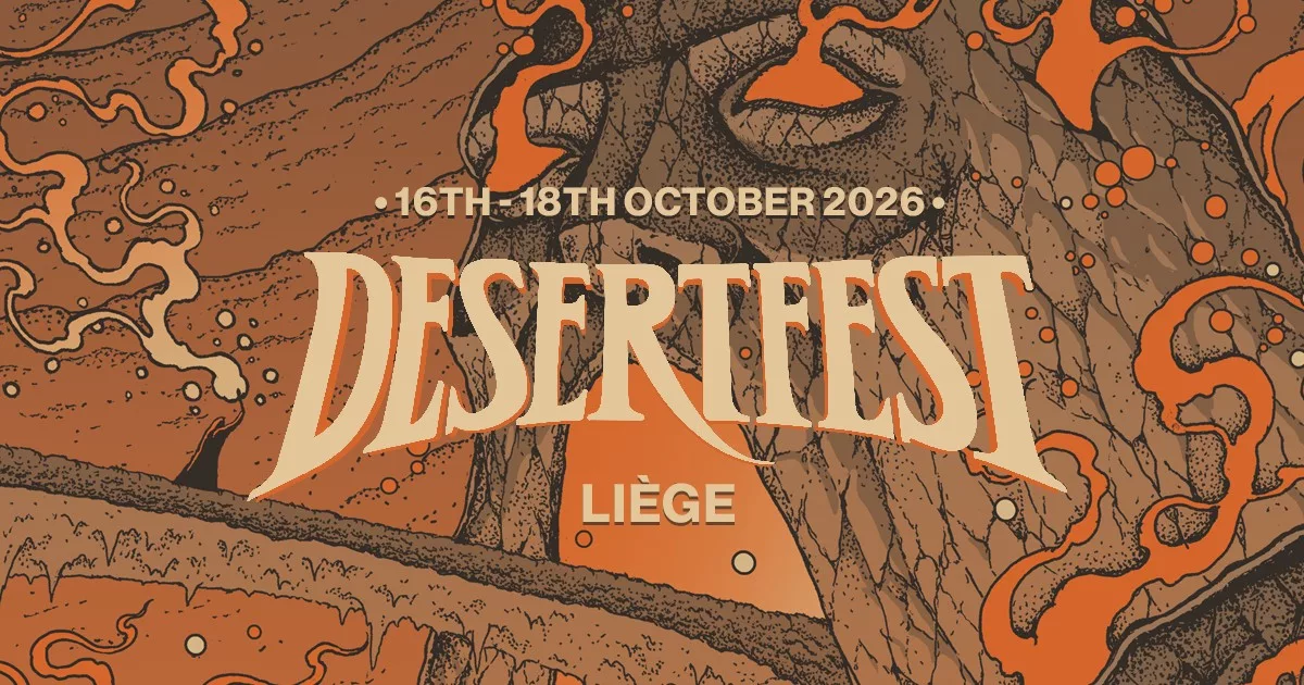 Affiche de Desertfest Belgium
