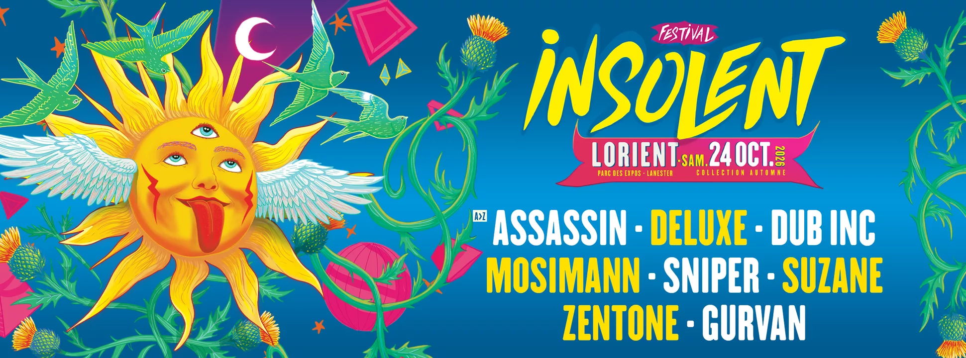 Affiche de Festival Insolent
