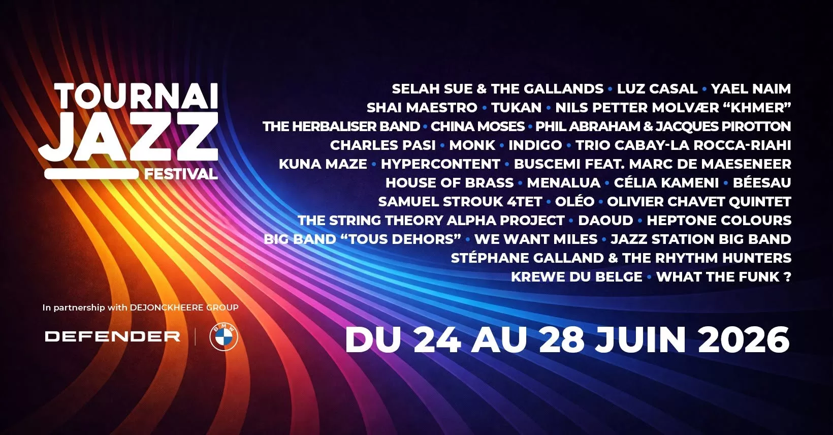 Affiche de Tournai Jazz Festival