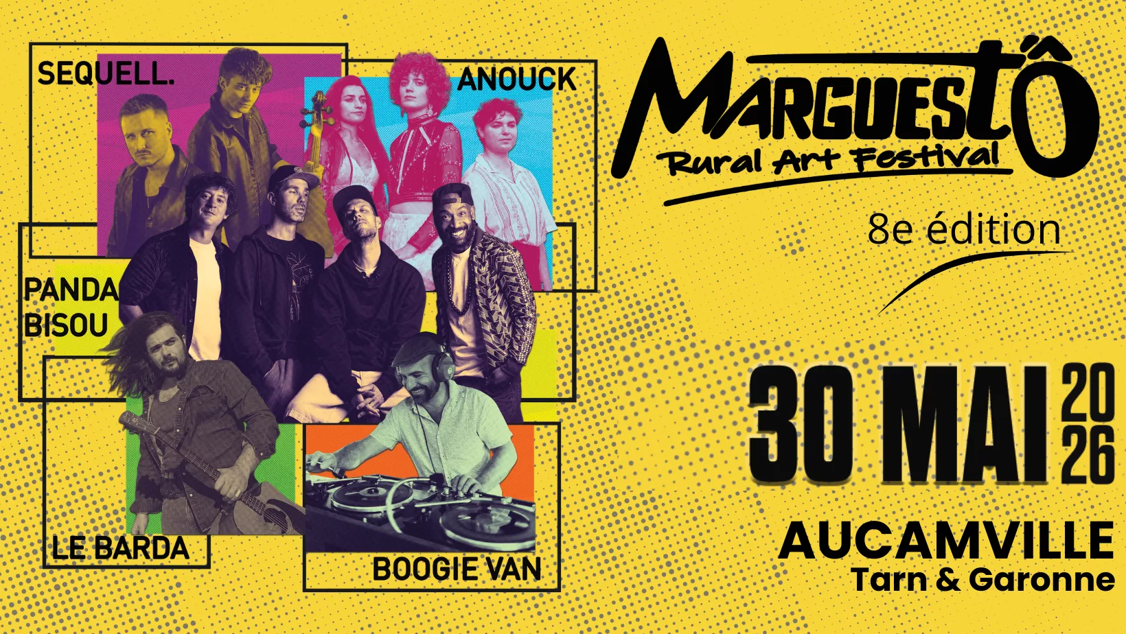 Affiche de Marguest’Ô Rural Art Festival