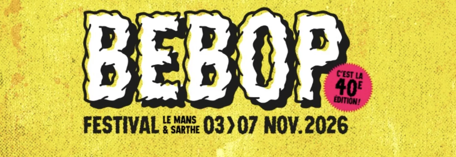 Affiche de Festival Bebop