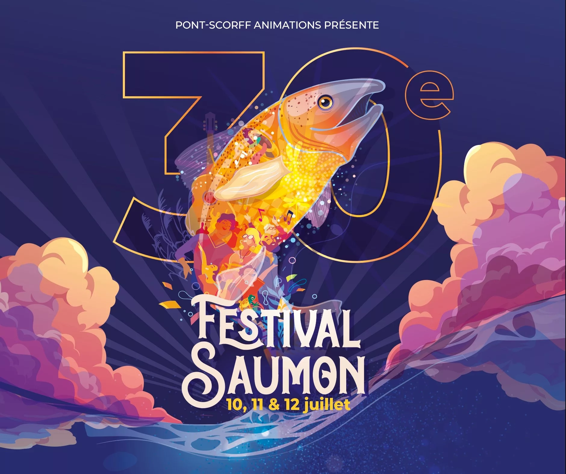 Affiche de Festival Saumon